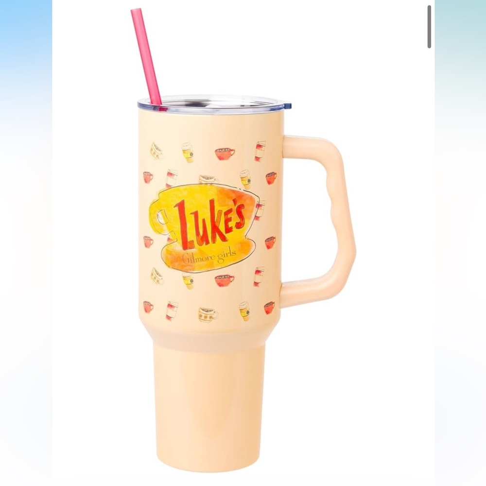 NWT Gilmore Girls Luke’s Diner logo 40 oz stainless steel tumbler